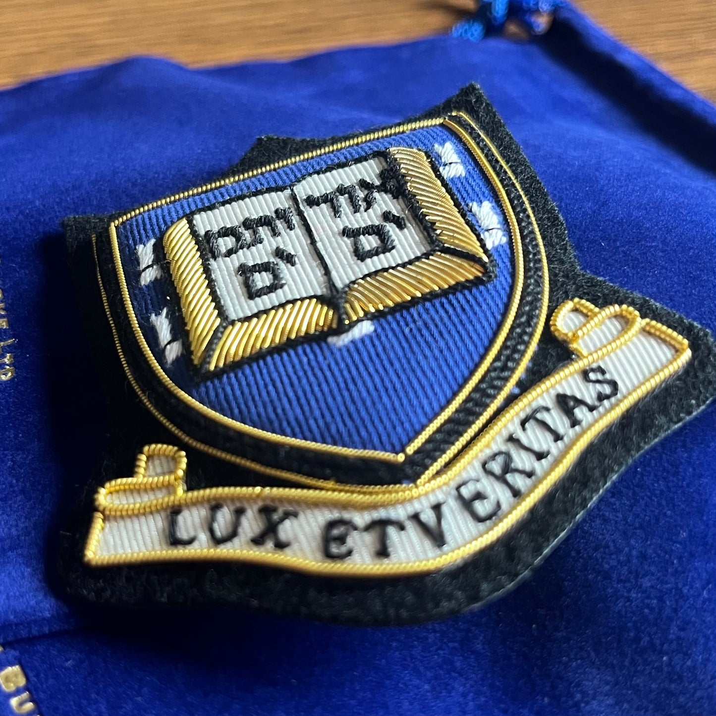 Blazer Badge | YALE Blazer Badge | Yale University Blazer Badge | Made in England