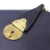 Zip Around Portfolio with Lock | English Bridle Hide | Suede Lining | Interior Pockets w/ Pen Loop