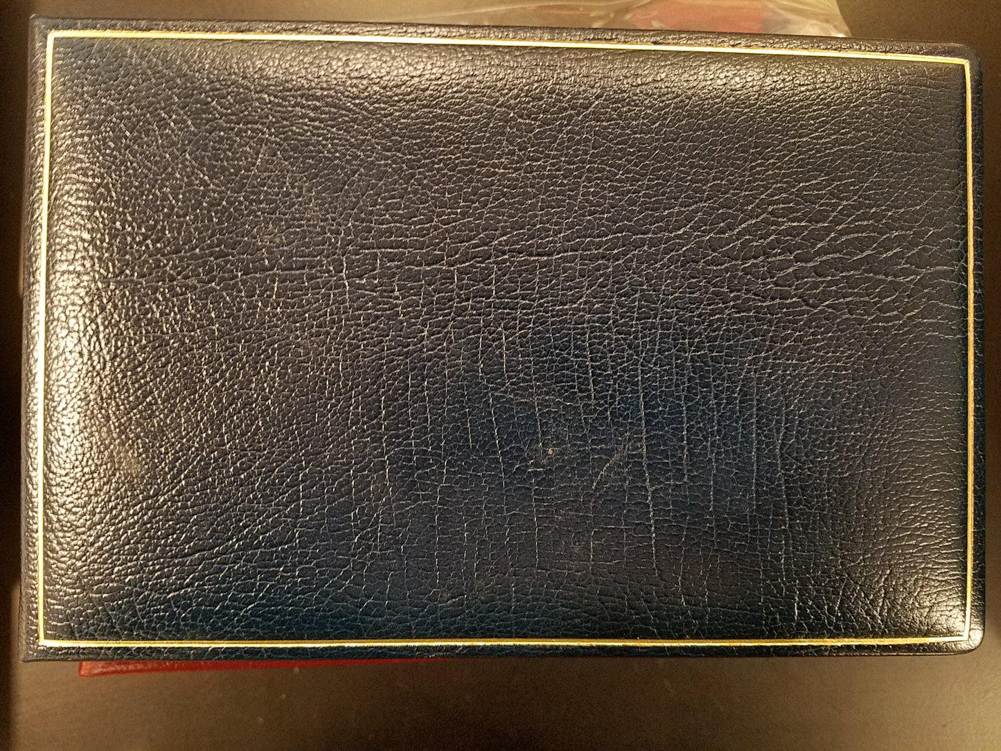 Guest Register Book | 5 by 8 Inches | Name, Date, Address | Made in England | Charing Cross-Guest Book-Sterling-and-Burke