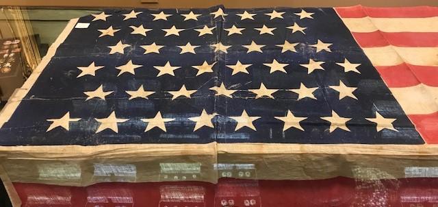 45 Star American Flag #2 | 38.5" x 64"-Vintage Flag-Sterling-and-Burke