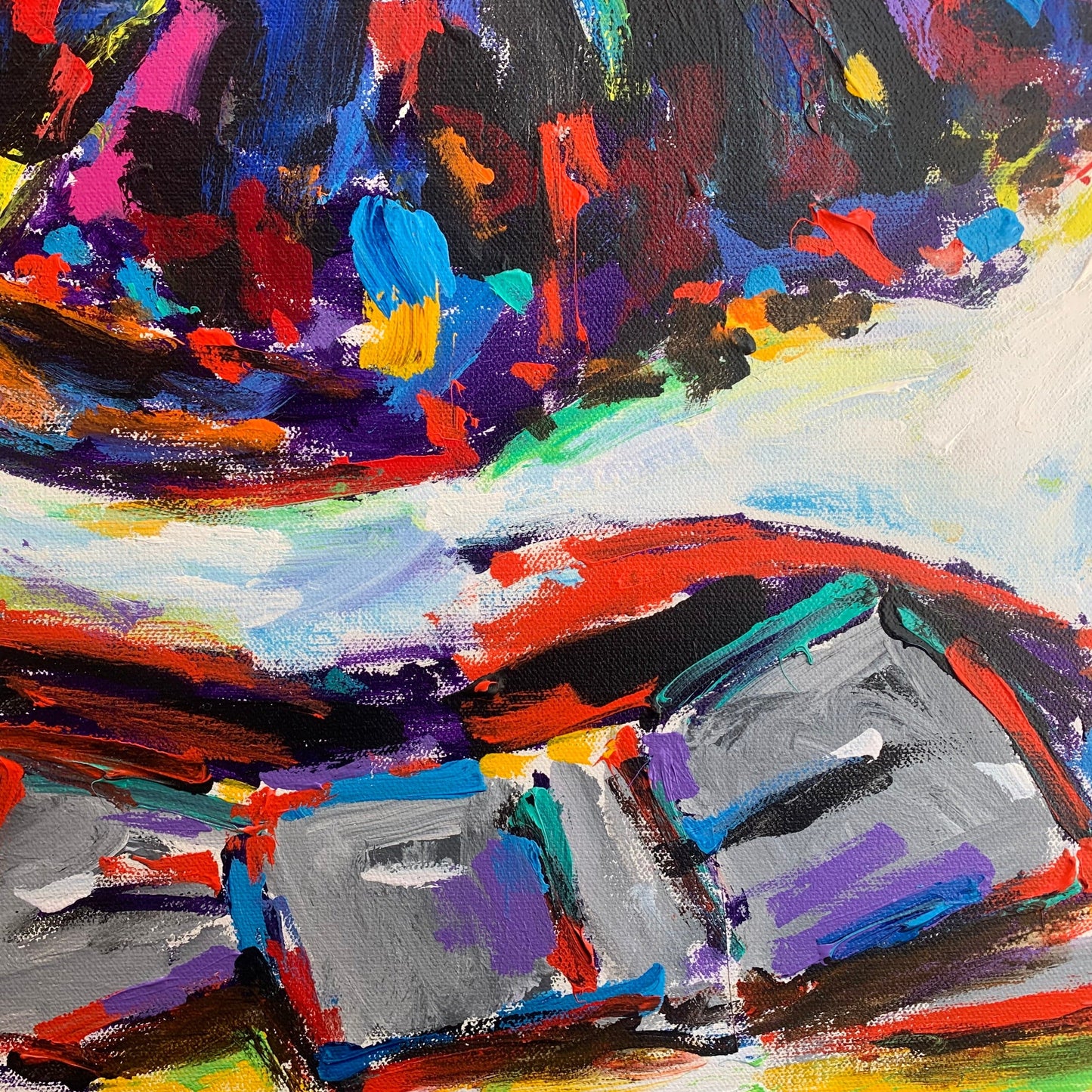 Stango Gallery: The American President: Abe Lincoln | 36 by 48 inches | Original Art | Gallery at Studio Burke, Washington, DC