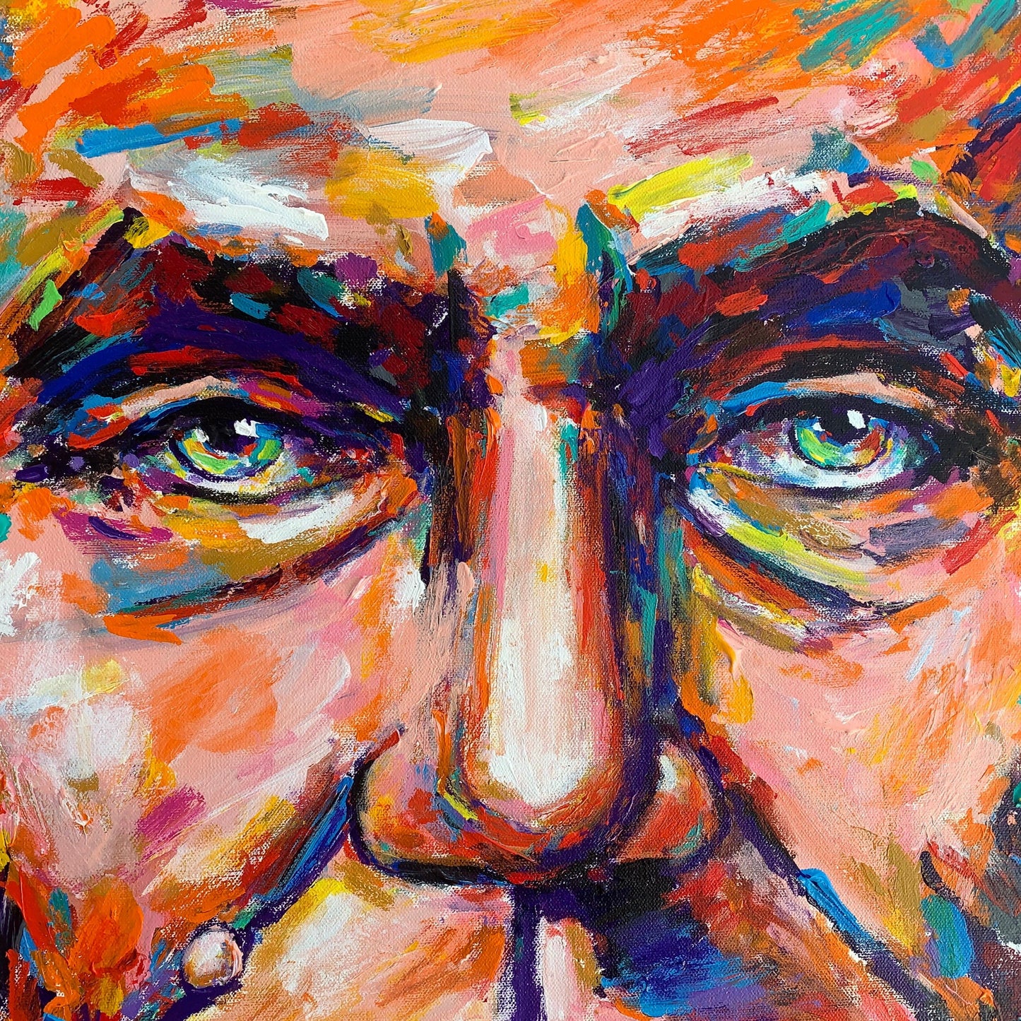 Stango Gallery: The American President: Abe Lincoln | 36 by 48 inches | Original Art | Gallery at Studio Burke, Washington, DC