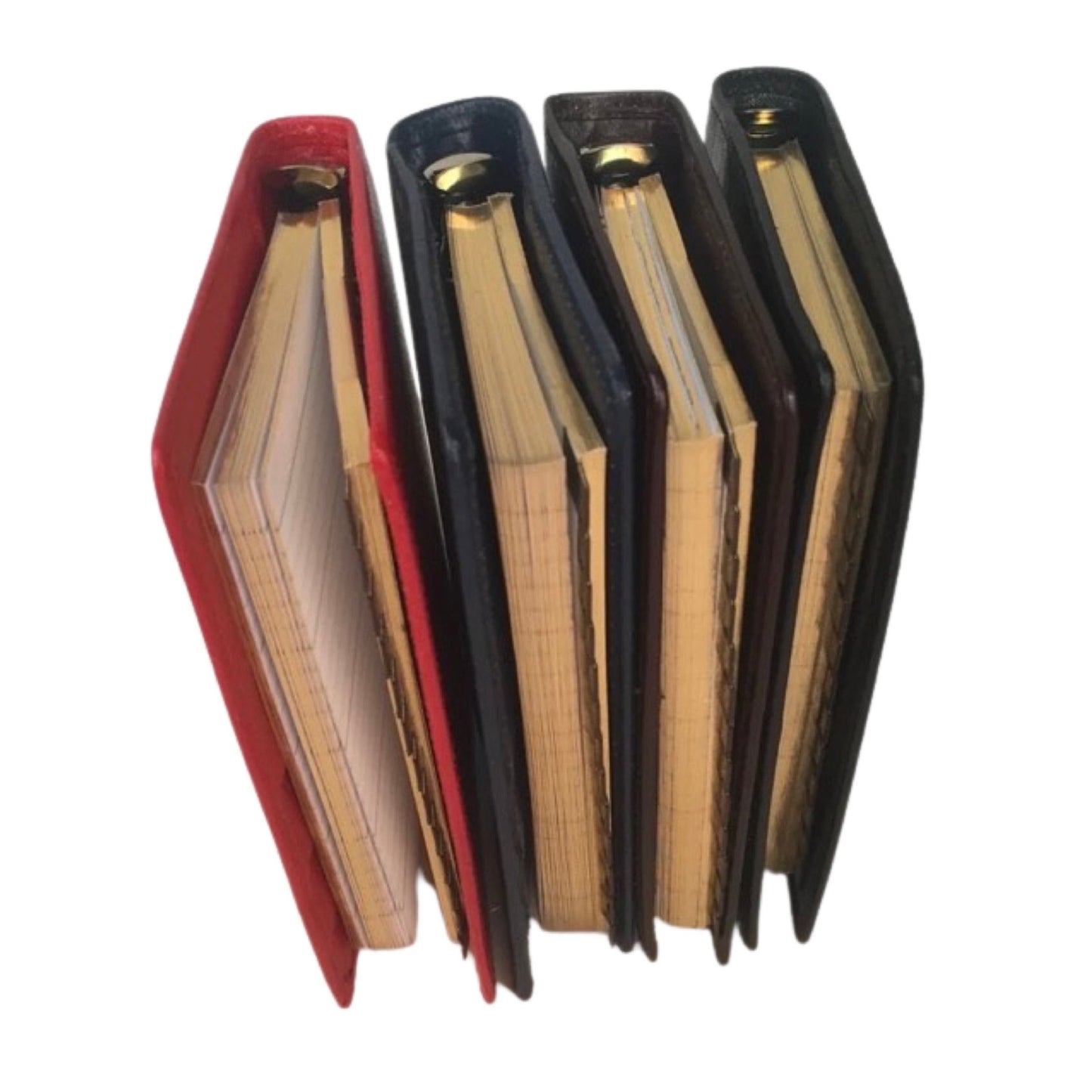 6 Ring Binder Address Book | Calf Leather | 5.5 by 3.75 Inches | Made in England | Charing Cross