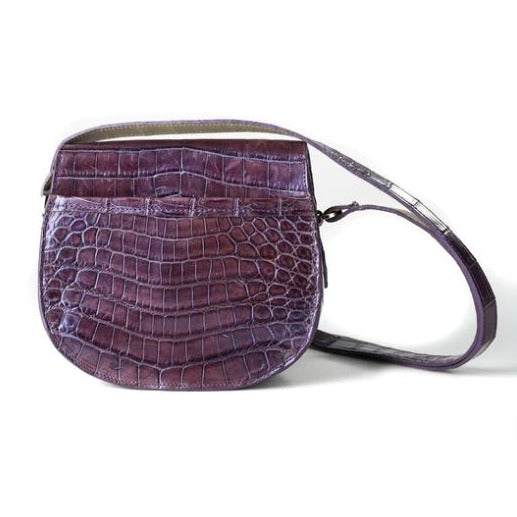 Authentic American Alligator Shoulder Bag | Custom Production | Hand Made in America