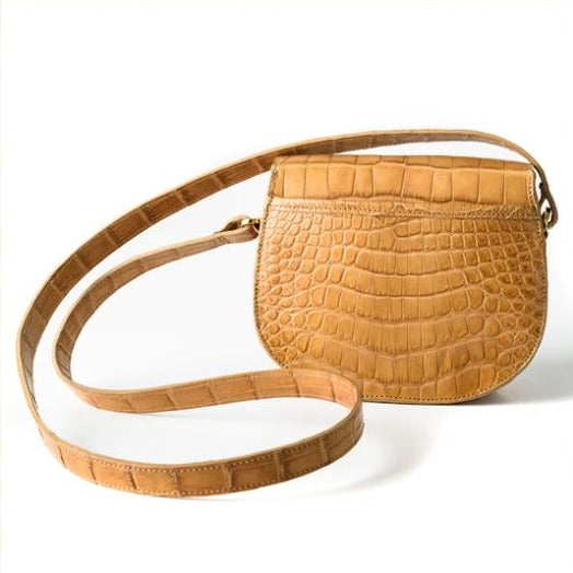 Authentic American Alligator Shoulder Bag | Custom Production | Hand Made in America