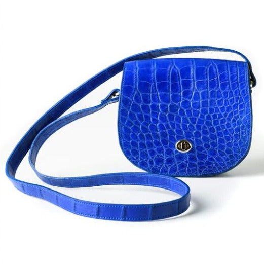 Authentic American Alligator Shoulder Bag | Custom Production | Hand Made in America