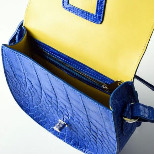 Authentic American Alligator Shoulder Bag | Custom Production | Hand Made in America