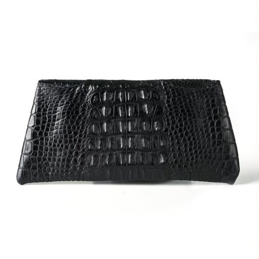 Authentic American Alligator Hornback Clutch | Custom Production | Hand Made in America