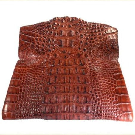 Authentic American Alligator Hornback Clutch | Custom Production | Hand Made in America