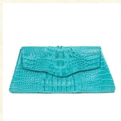 Authentic American Alligator Hornback Clutch | Custom Production | Hand Made in America