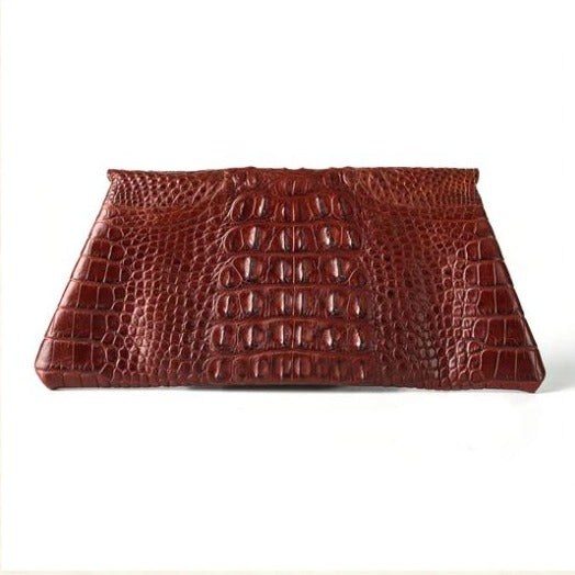 Authentic American Alligator Hornback Clutch | Custom Production | Hand Made in America