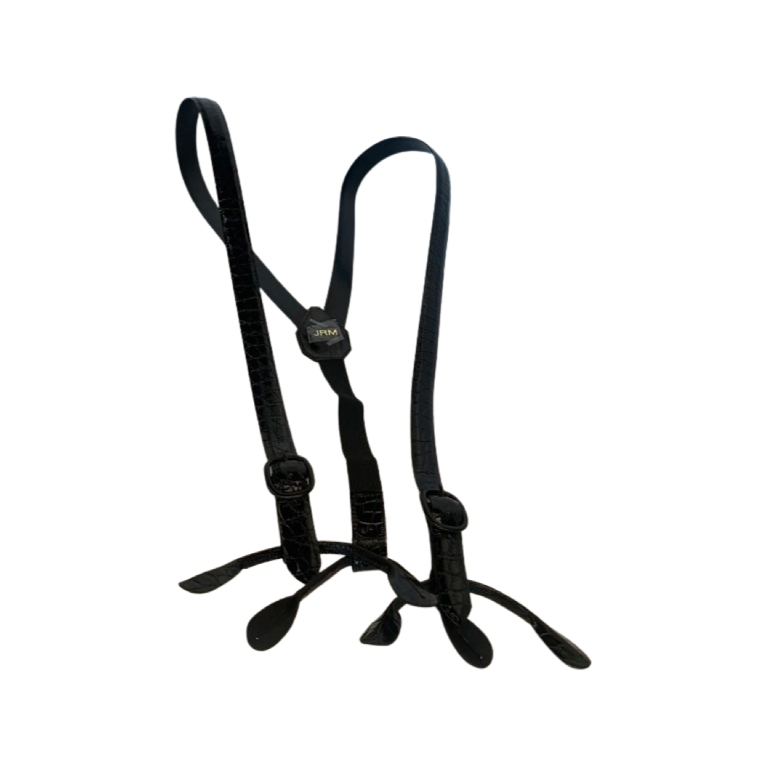 Formal Alligator Suspenders | Custom Made Alligator Suspenders and Braces | Black Tie, Formal, Alligator Suspenders
