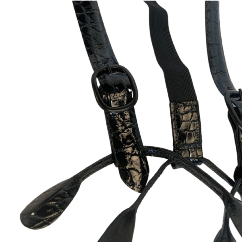 Formal Alligator Suspenders | Custom Made Alligator Suspenders and Braces | Black Tie, Formal, Alligator Suspenders