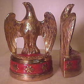 Reproduction Federal Eagle | New Black American Eagle Award and Business Gift on Base | JFK Bookends