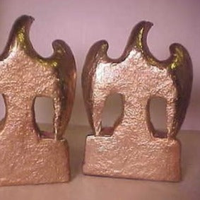 Reproduction Federal Eagle | New Black American Eagle Award and Business Gift on Base | JFK Bookends