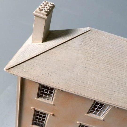 Architectural Sculpture | Decatur House | Washington, DC | Custom Model | High Quality Detail | Made in England | Timothy Richards-Desk Accessory-Sterling-and-Burke