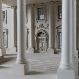 Architectural Sculpture | White House | Washington, DC | Custom Model | Extraordinary Quality Detail | Made in England | Timothy Richards-Desk Accessory-Sterling-and-Burke