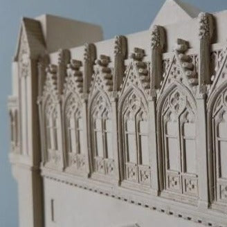 National Cathedral Rose Window Architectural Sculpture | Custom Washington National Cathedral Plaster Model | Extraordinary Quality and Detail | Made in England | Timothy Richards-Desk Accessory-Sterling-and-Burke