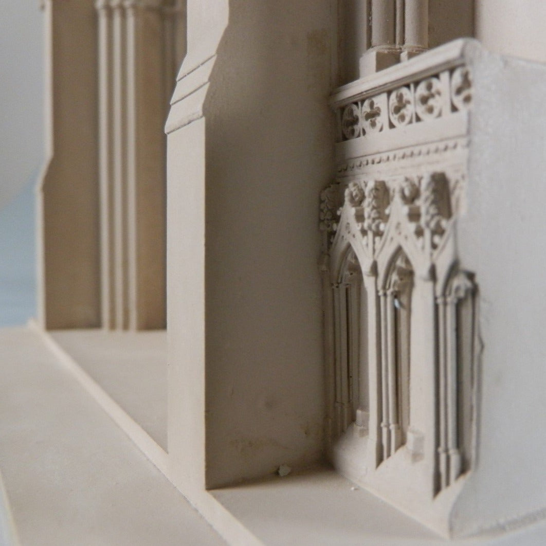 National Cathedral Rose Window Architectural Sculpture | Custom Washington National Cathedral Plaster Model | Extraordinary Quality and Detail | Made in England | Timothy Richards-Desk Accessory-Sterling-and-Burke