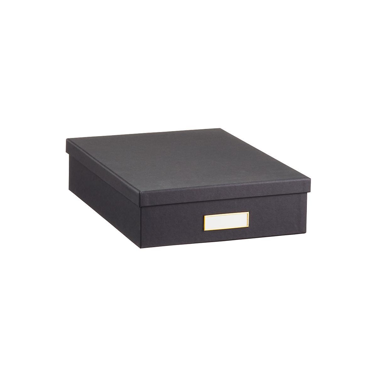 Archival Box | Stationery Box | Acid Free Storage | Black and White | Paper-Stationery-Sterling-and-Burke