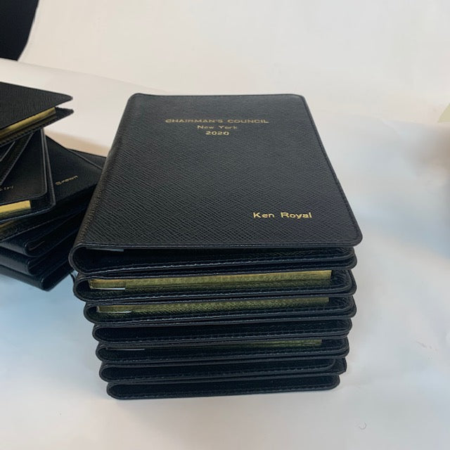 Custom Journal Book Award | All Leather | Name in Gold | Superior Quality