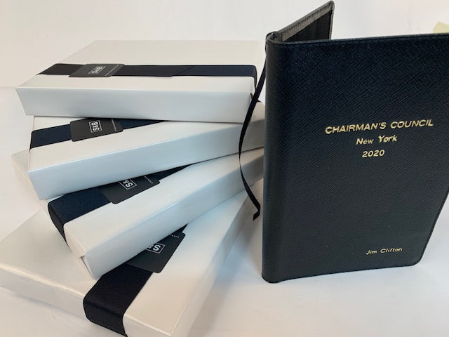 Custom Journal Book Award | All Leather | Name in Gold | Superior Quality