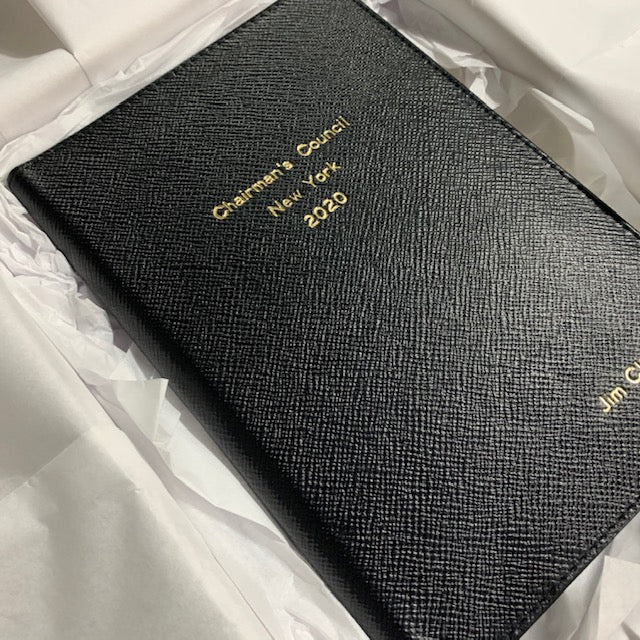Custom Journal Book Award | All Leather | Name in Gold | Superior Quality