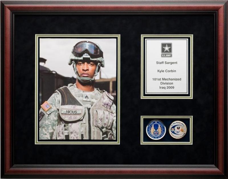 Award in Wood Frame | Custom Framed Award | Certificate-Award-Sterling-and-Burke