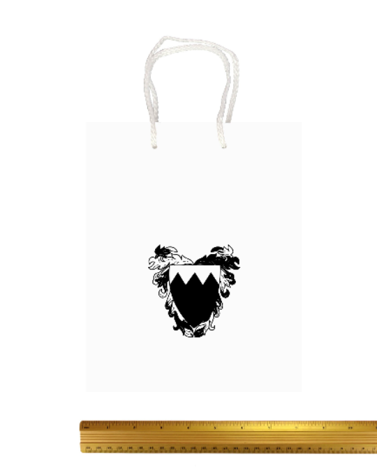 Quick Ship Bahrain Embassy Gift Bag | Blank Bags | Quantity: 100 | Studio Burke DC