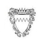 Bahrain Embassy | NEW LOGO | Dinner Place Cards | 4 by 4 inches | GOLD Seal on Natural White | SILVER Seal on Florescent White | Hand Engraved