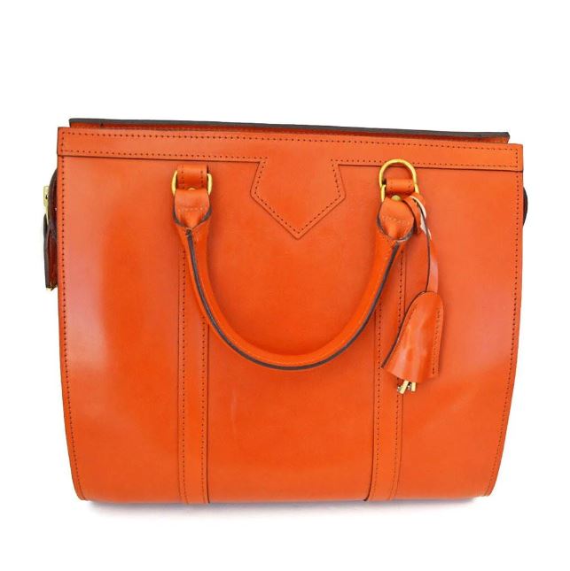 Slim Beatrice Work Bag | Special Elizabeth Double Handles | Bespoke | 14 Inch