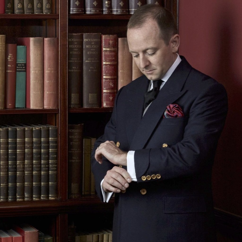 Fox Head Blazer Buttons | Gold Plated Blazer Buttons | Made in England | Benson and Clegg, London