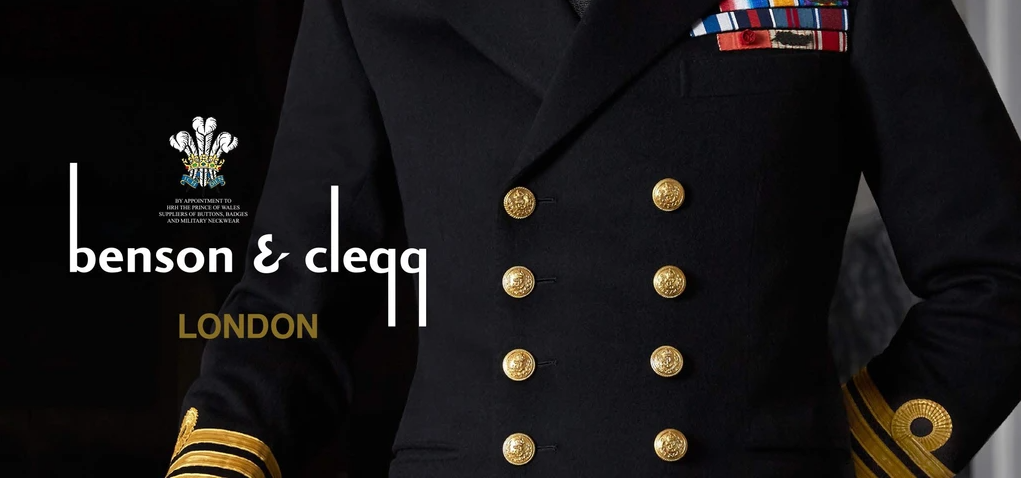 Britannia Crown and Anchor | Single Breasted Blazer Button Sets | Gold Blazer Buttons | Made in England