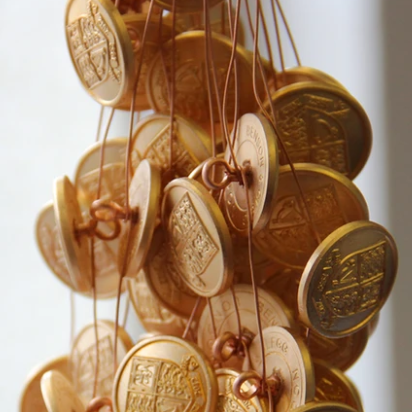 Hunting Blazer Buttons | Hunter Gold Plated Blazer Buttons | Made in England | Benson and Clegg, London