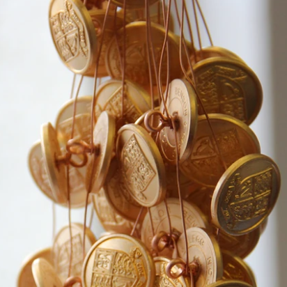 City of London Blazer Buttons | Gilt / Gold Plated Blazer Buttons | Made in England | Benson and Clegg, London