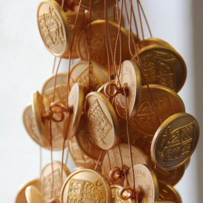 Anchor and Rope Blue Enamel and Gold Blazer Buttons | Gilt / Gold Plated Enamel Blazer Buttons | Made in England | Benson and Clegg, London