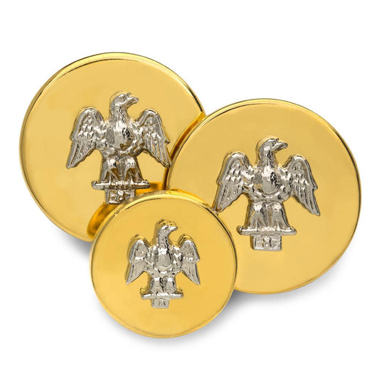 American Eagle Blazer Buttons | Gold and Silver Plated Blazer Buttons | Made in England | DEPOSIT