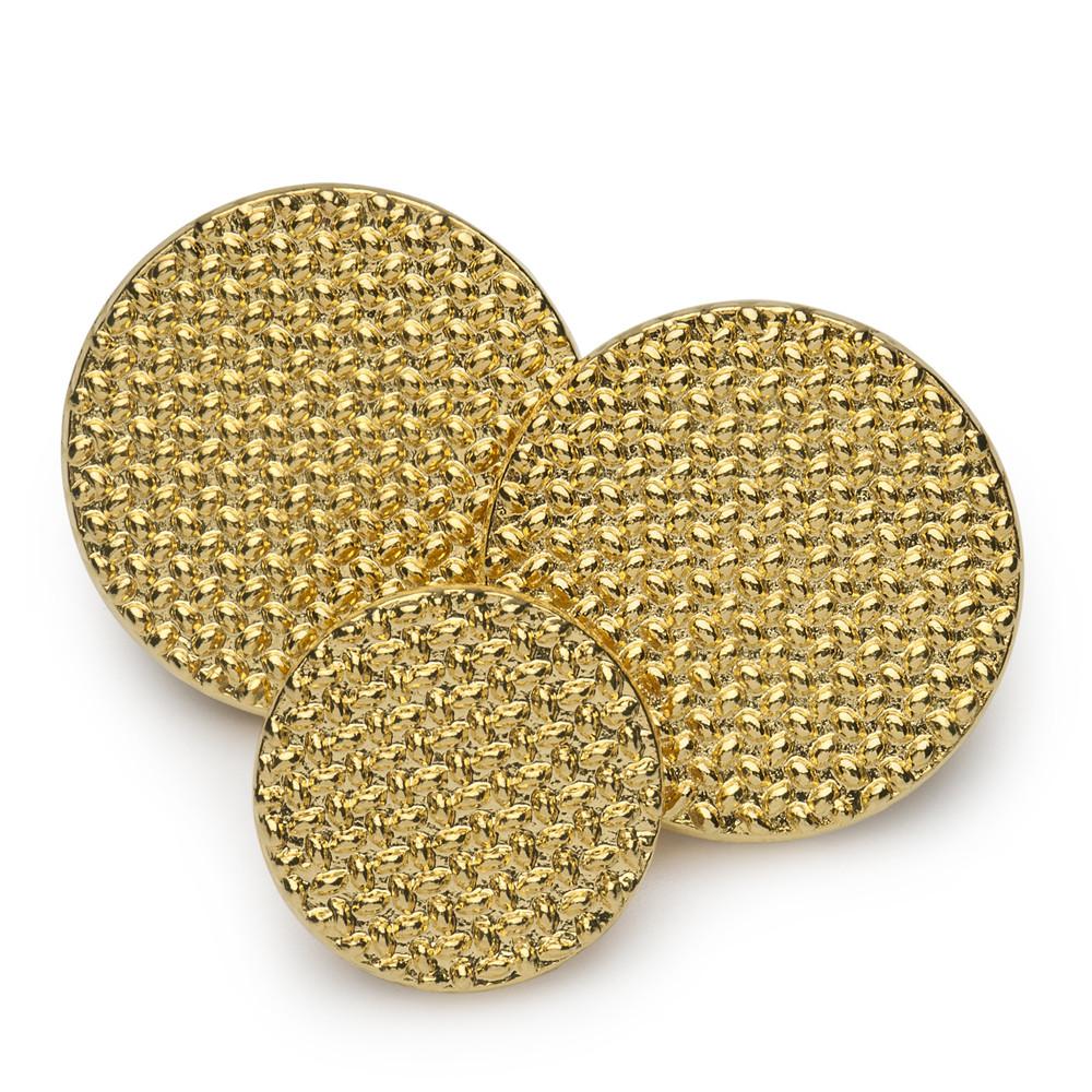 Cross Cut Blazer Buttons | Gold Plated Blazer Buttons | Made in England | Benson and Clegg, London