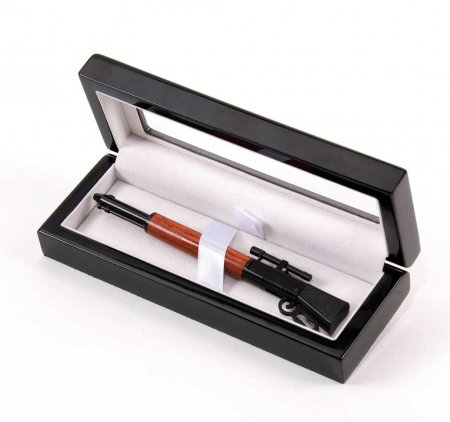 Bespoke Luxury Pens | EXECUTIVE Roller Pen | Presented in BLACK LACQUER BOX | Custom Colour with Nickel or Gold Custom Writing Instruments | Charing Cross Ltd