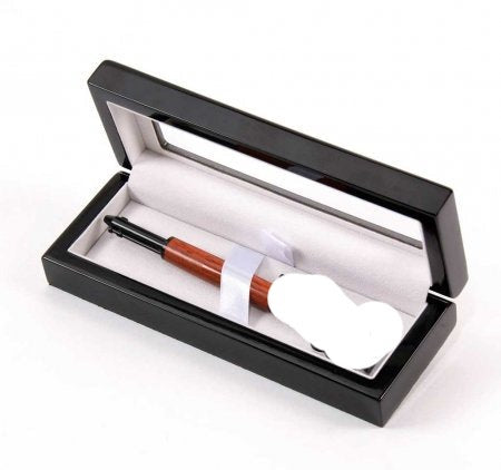 Custom Twist Ballpoint Pen in BLACK LACQUER BOX | EXECUTIVE PEN | Custom Writing Instruments | Made in America