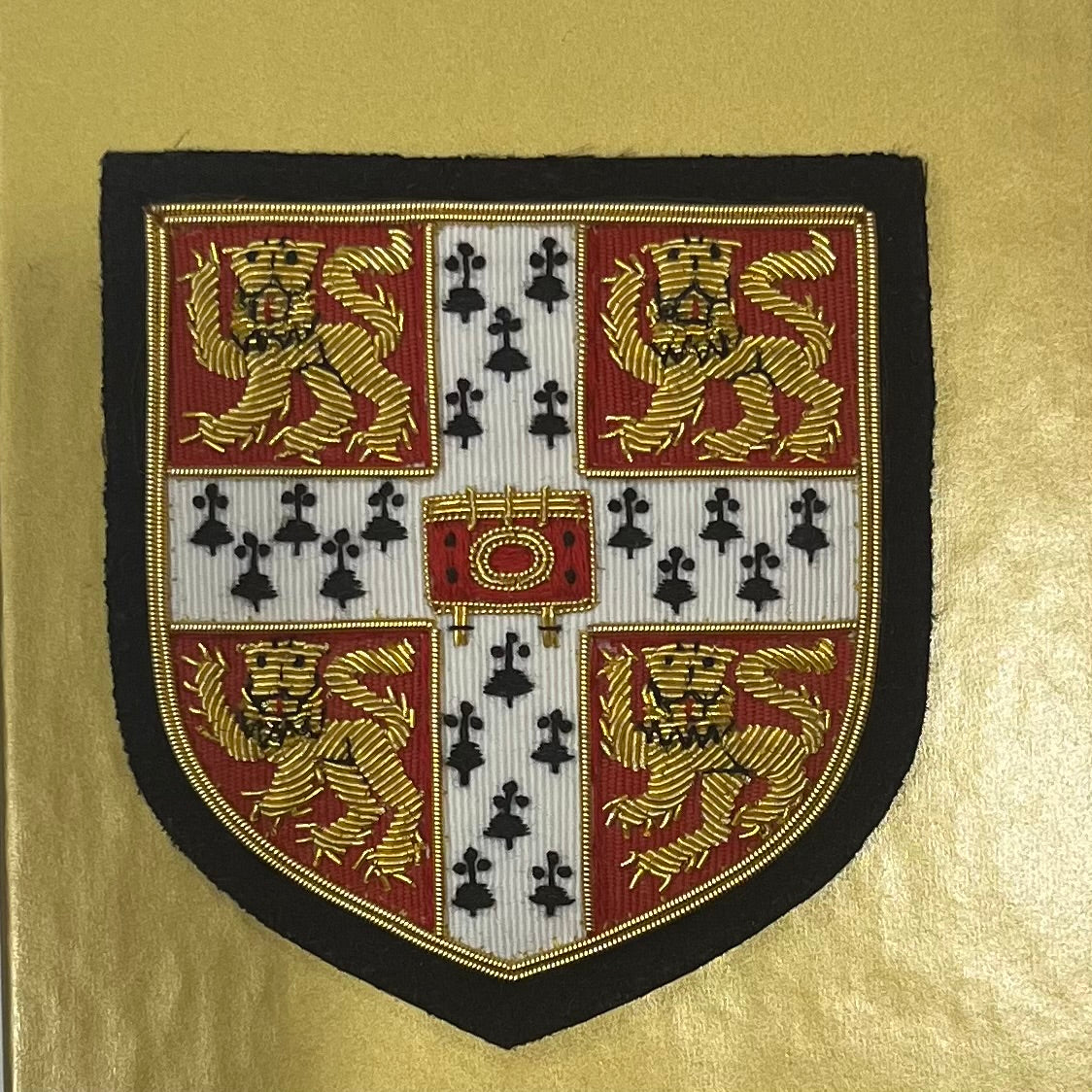 Blazer Badge | Cambridge University Blazer Badge | Cambridge Univ. Crest | Made in England