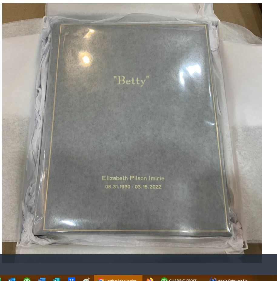 Calf Note Book | Guest Book | Leather Bound with Gold | Superior Quality | 10 by 8 Inches | Lines
