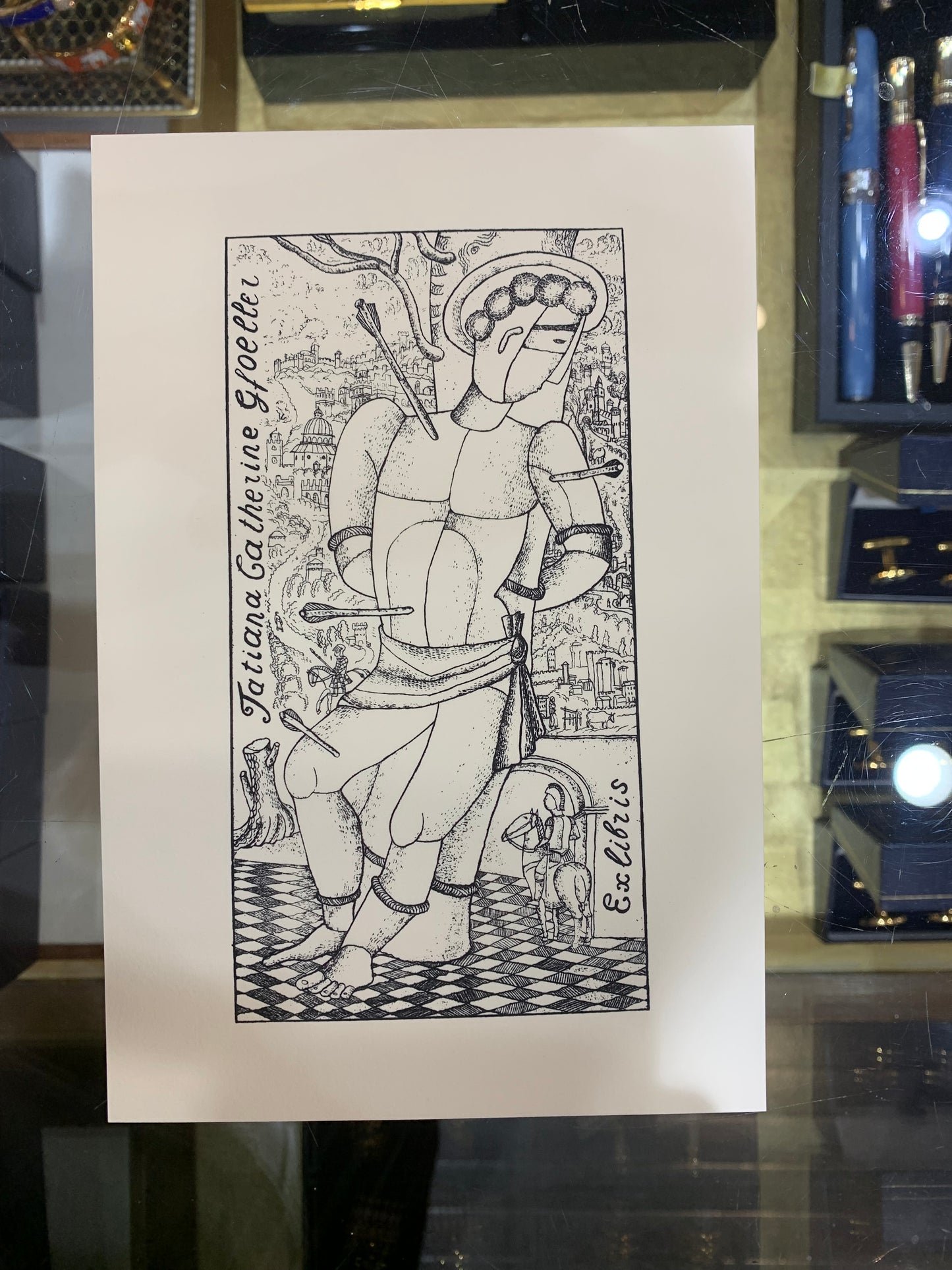 Bespoke Stationery | Book Plates | Ambassador Tatiana Gfoeller