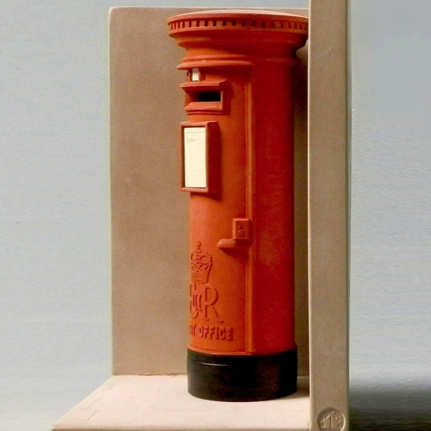 UK Post Box Sculpture British Post Box Award | Custom Architectural Model | Made in England | Timothy Richards