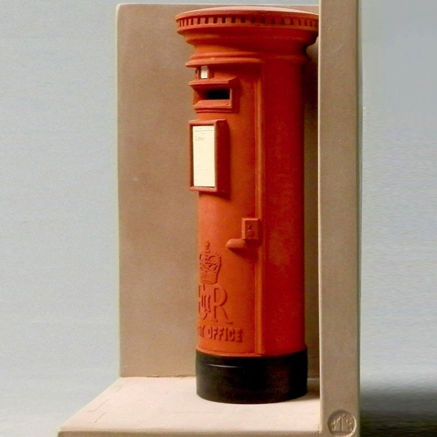UK Post Box Sculpture British Post Box Award | Custom Architectural Model | Made in England | Timothy Richards