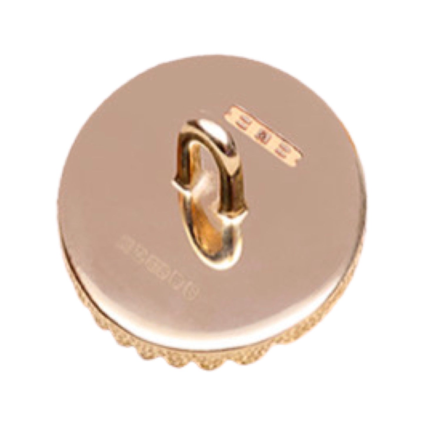 Carved Line Solid Gold 9ct Gold | Single Breasted Blazer Button Set made in England