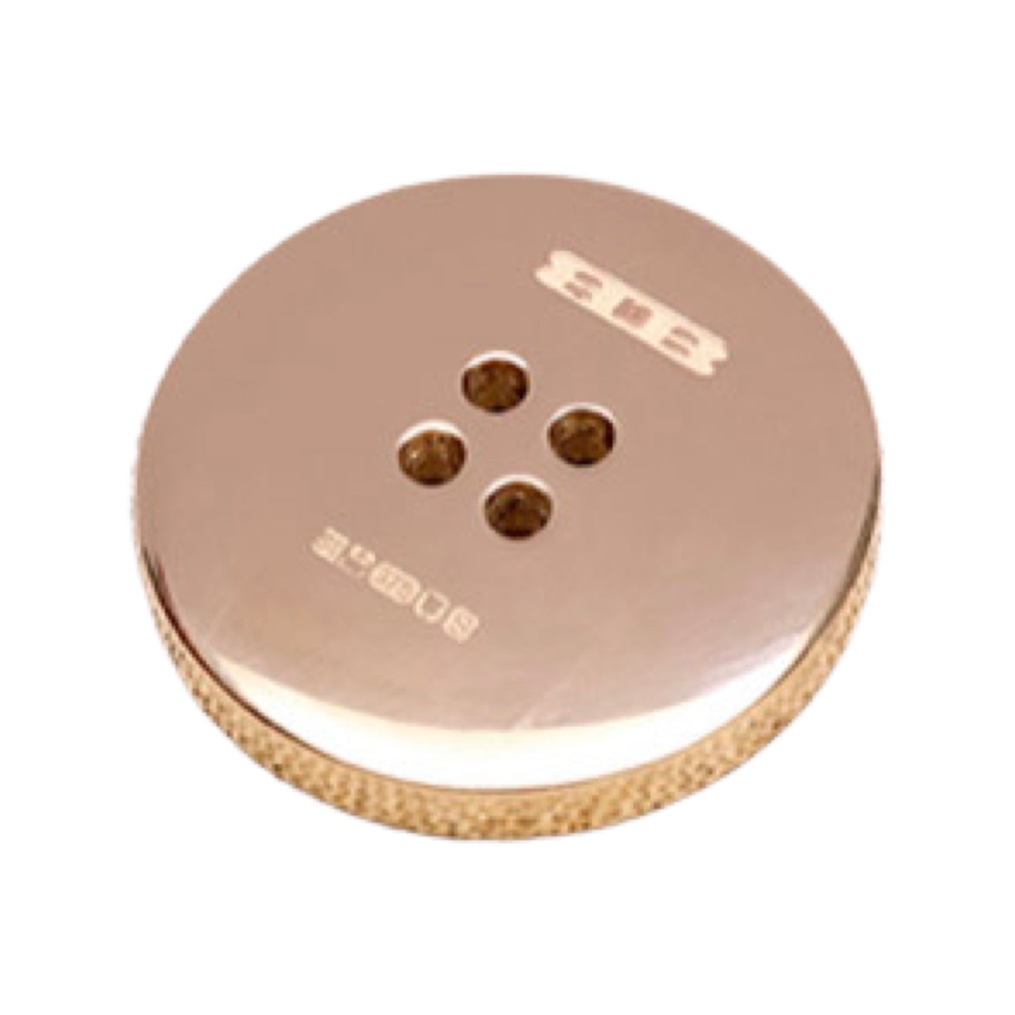 9 ct. Gold Four Hole Solid Gold 9ct Gold | 4 Hole | Single Breasted Blazer Button Set made in England