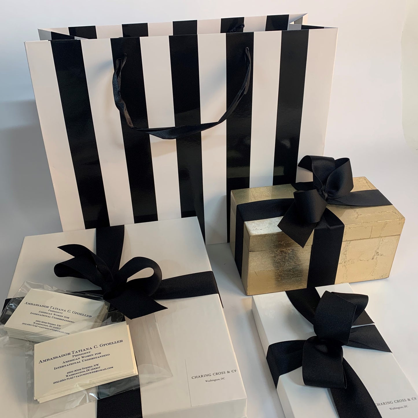 Bespoke Stationery | Business Card | Ambassador Tatiana Gfoeller
