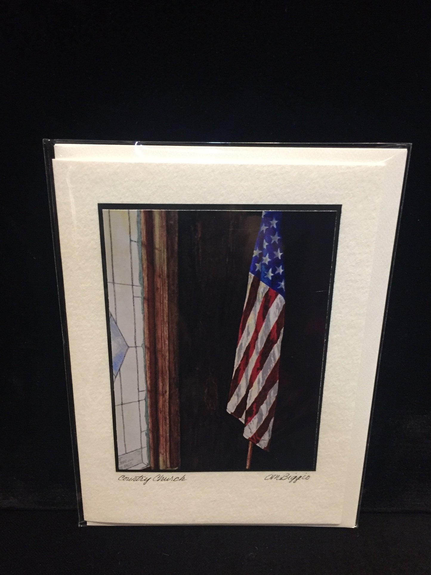 Country Church | Photo Card by Carole Moore Biggio | 5" x 7"-Photo Card-Sterling-and-Burke