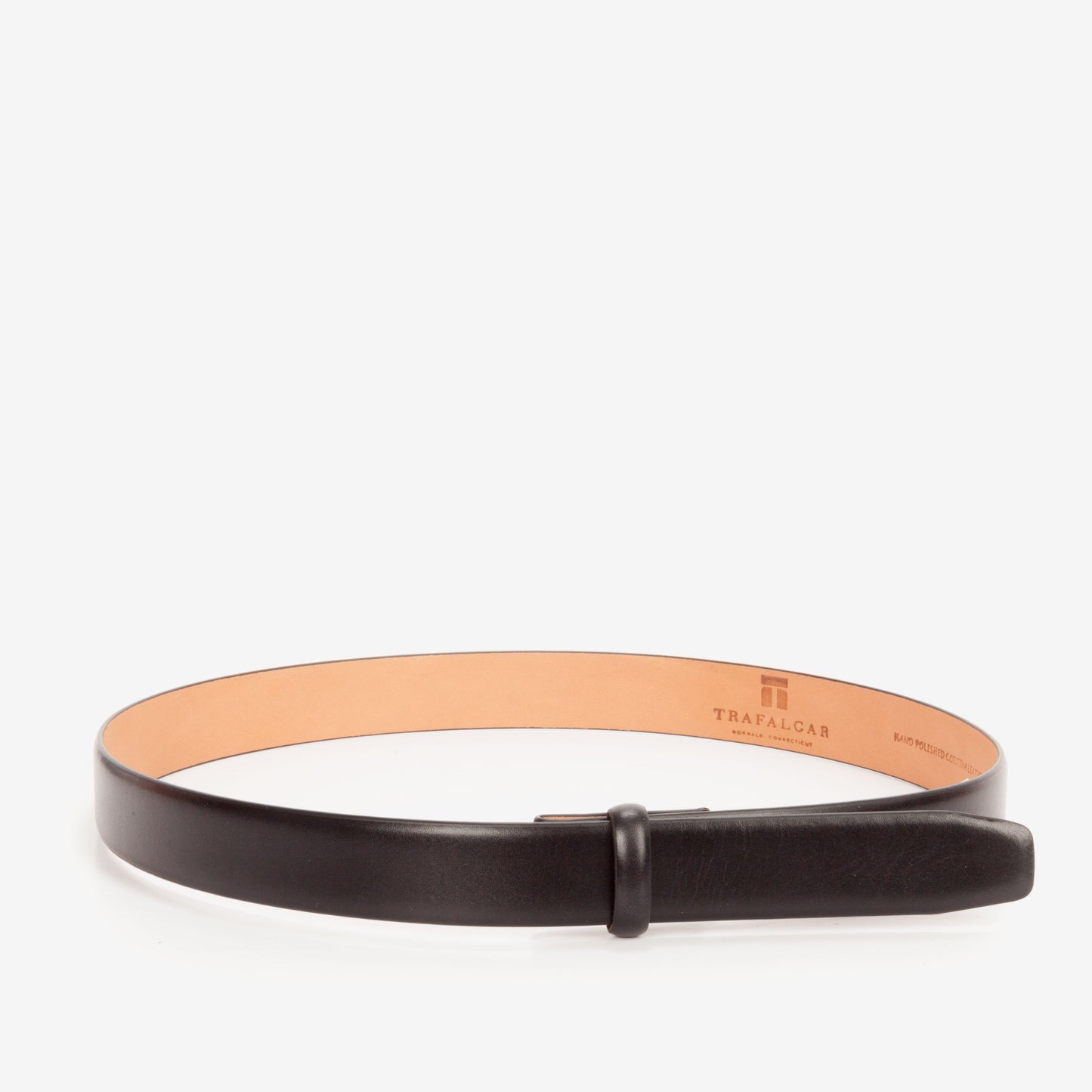 Cortina Leather, 1 3/16 Inch Belt Strap, Black-Belt Strap-Sterling-and-Burke